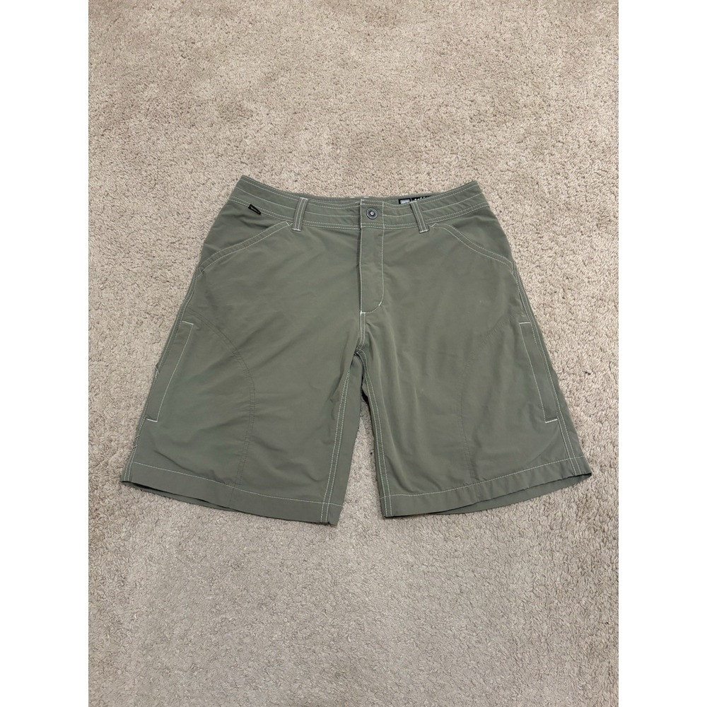 Kuhl Men's Renegade Shorts Size 34 Green Outdoor Hiking Gorpcore Lightweight